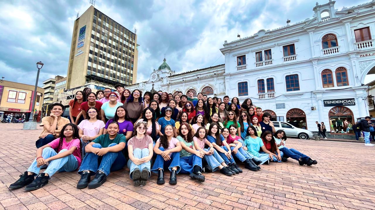 Coro juvenil red de músicas de Medellín